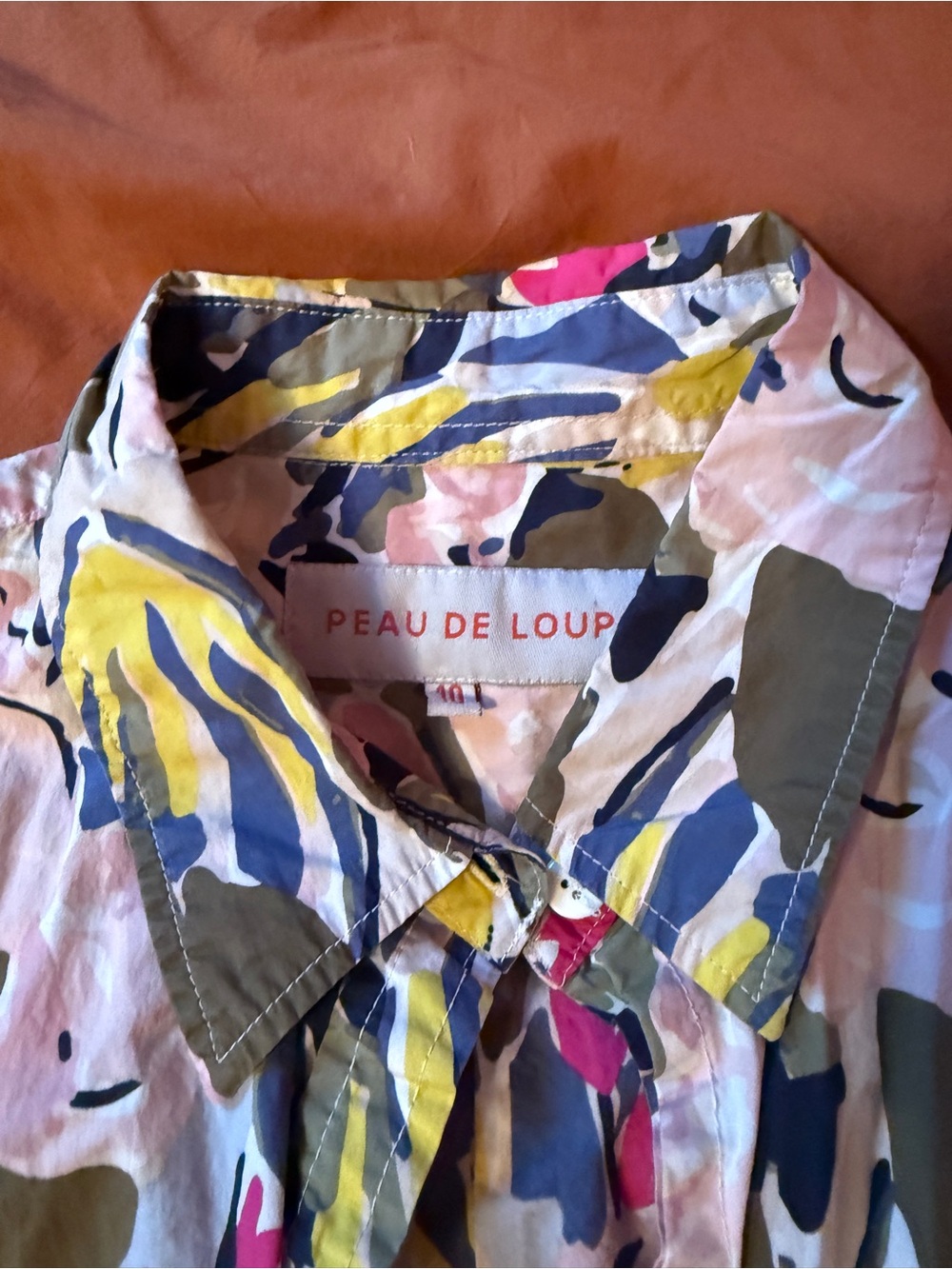 Peau de Loup Multicolor unisex button up Casual Shirt